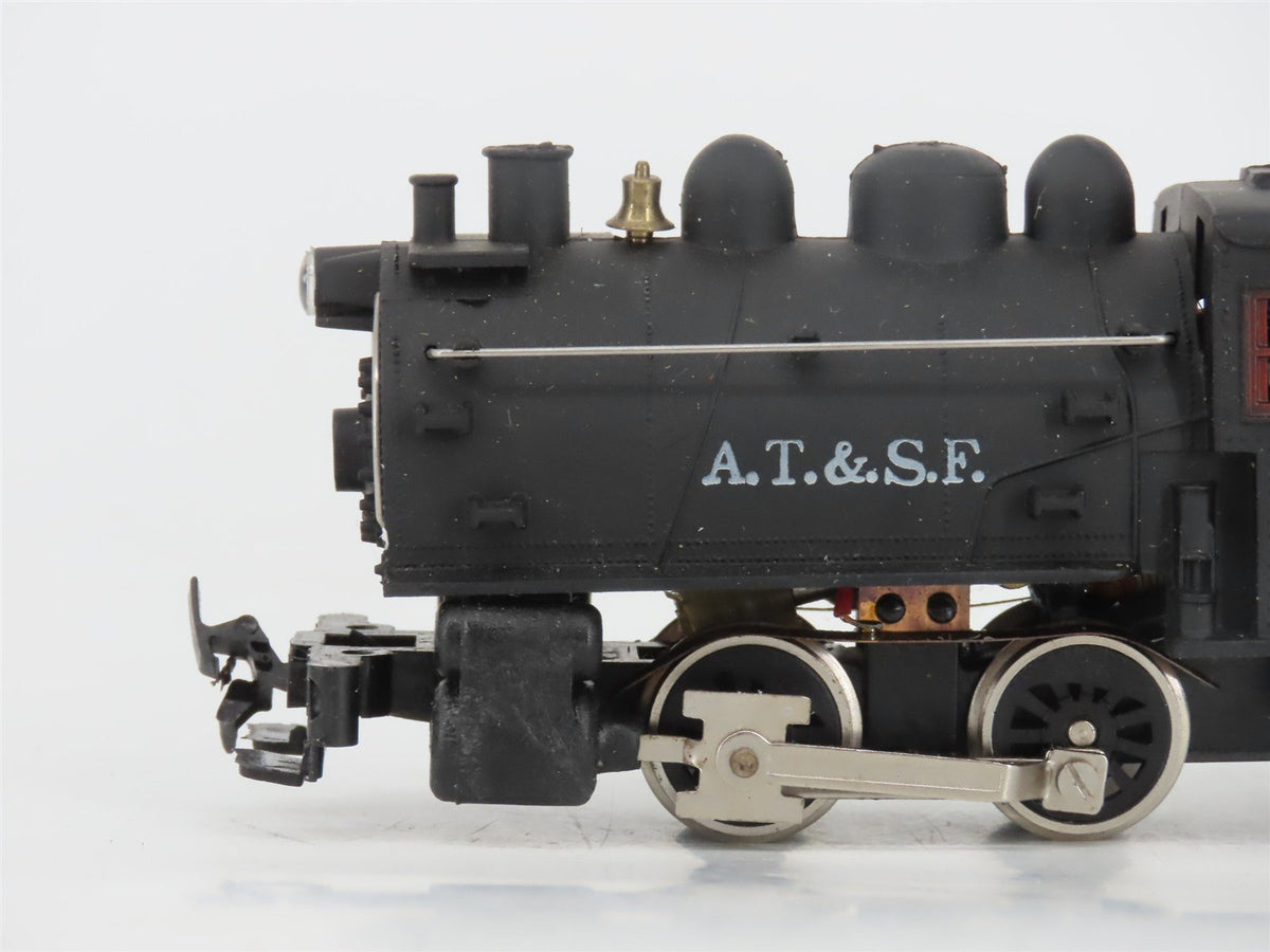 HO Scale Life-Like 08751 ATSF &quot;Li&#39;l Joe Switcher&quot; 0-4-0 Steam Freight Train Set