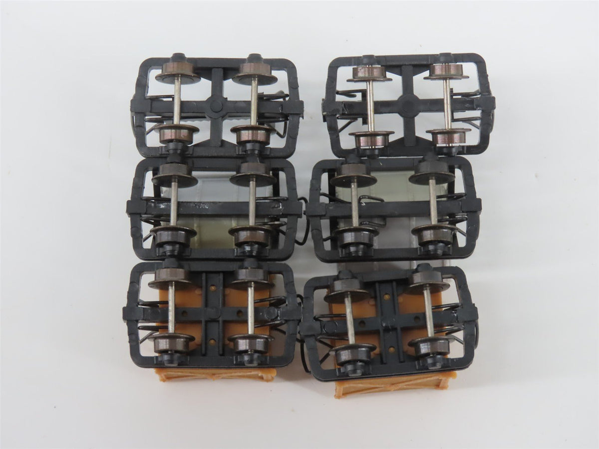 HOe Scale ROCO 31004 Unlettered European Diesel Switcher Freight Train Set