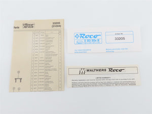 HOe Scale ROCO 31004 Unlettered European Diesel Switcher Freight Train Set