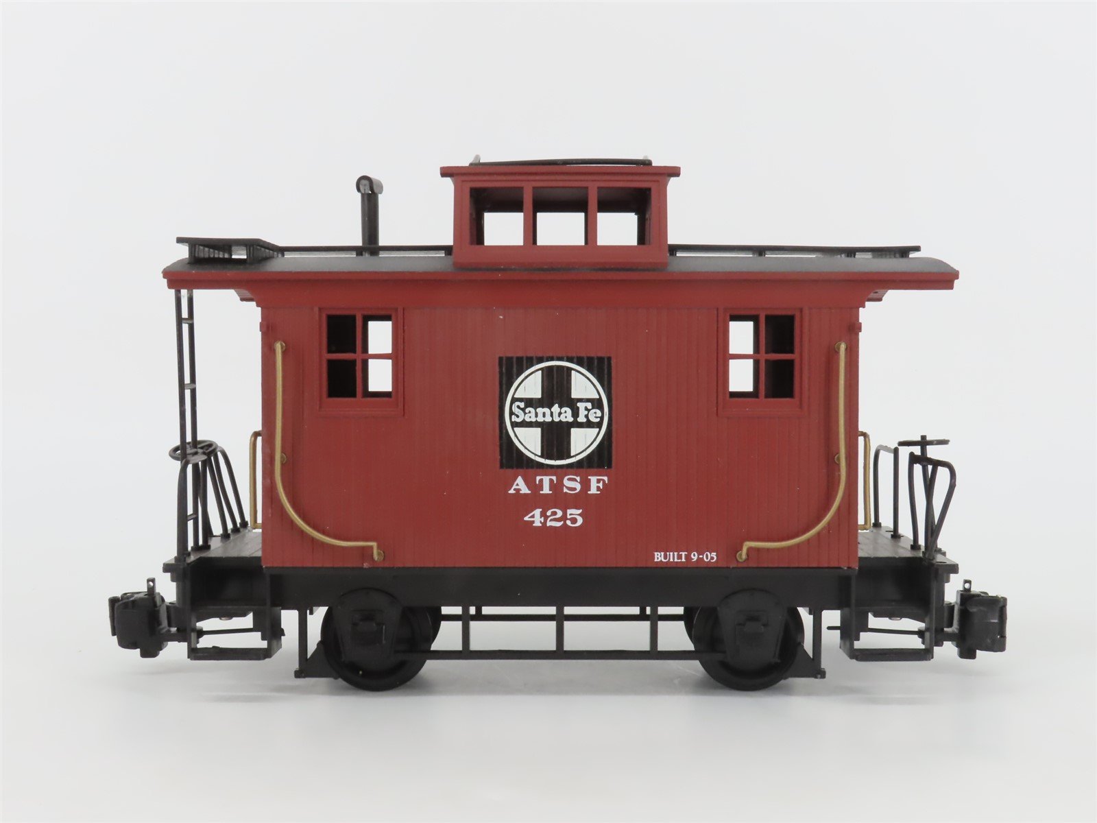 G Scale Bachmann Big Haulers ATSF Santa Fe Bobber Caboose #425