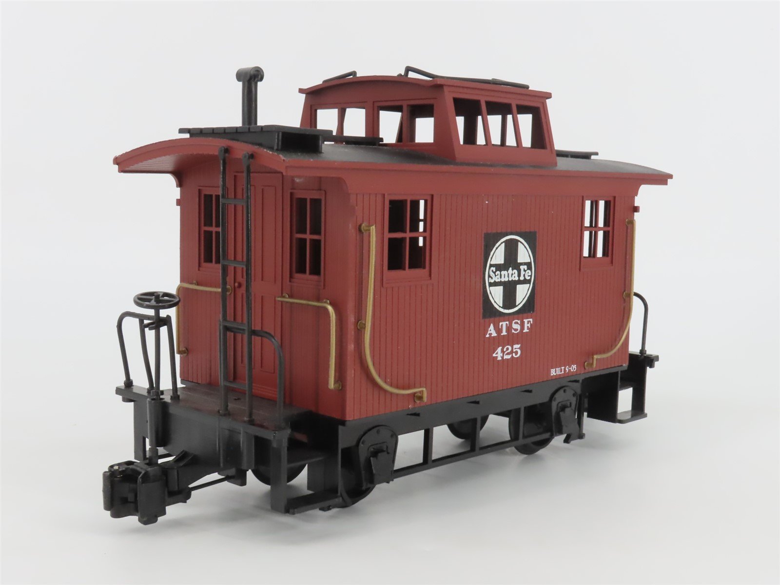 G Scale Bachmann Big Haulers ATSF Santa Fe Bobber Caboose #425