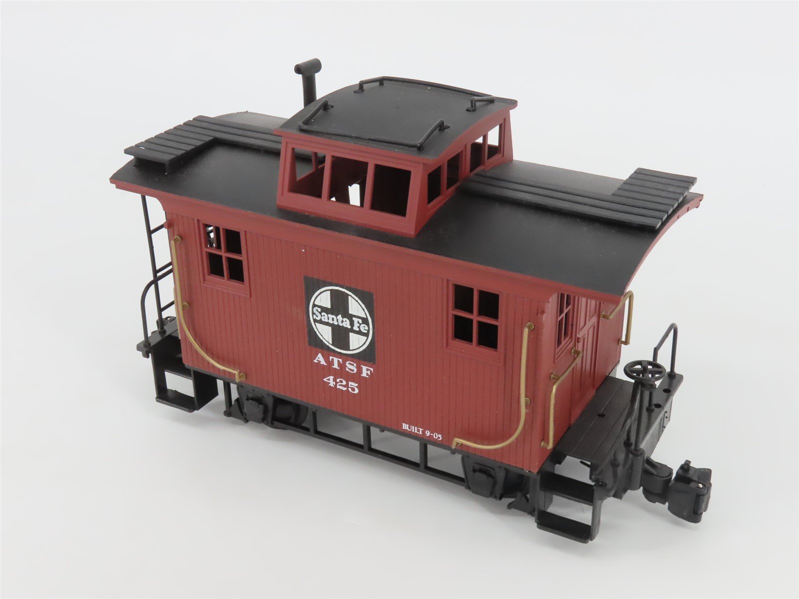 G Scale Bachmann Big Haulers ATSF Santa Fe Bobber Caboose #425