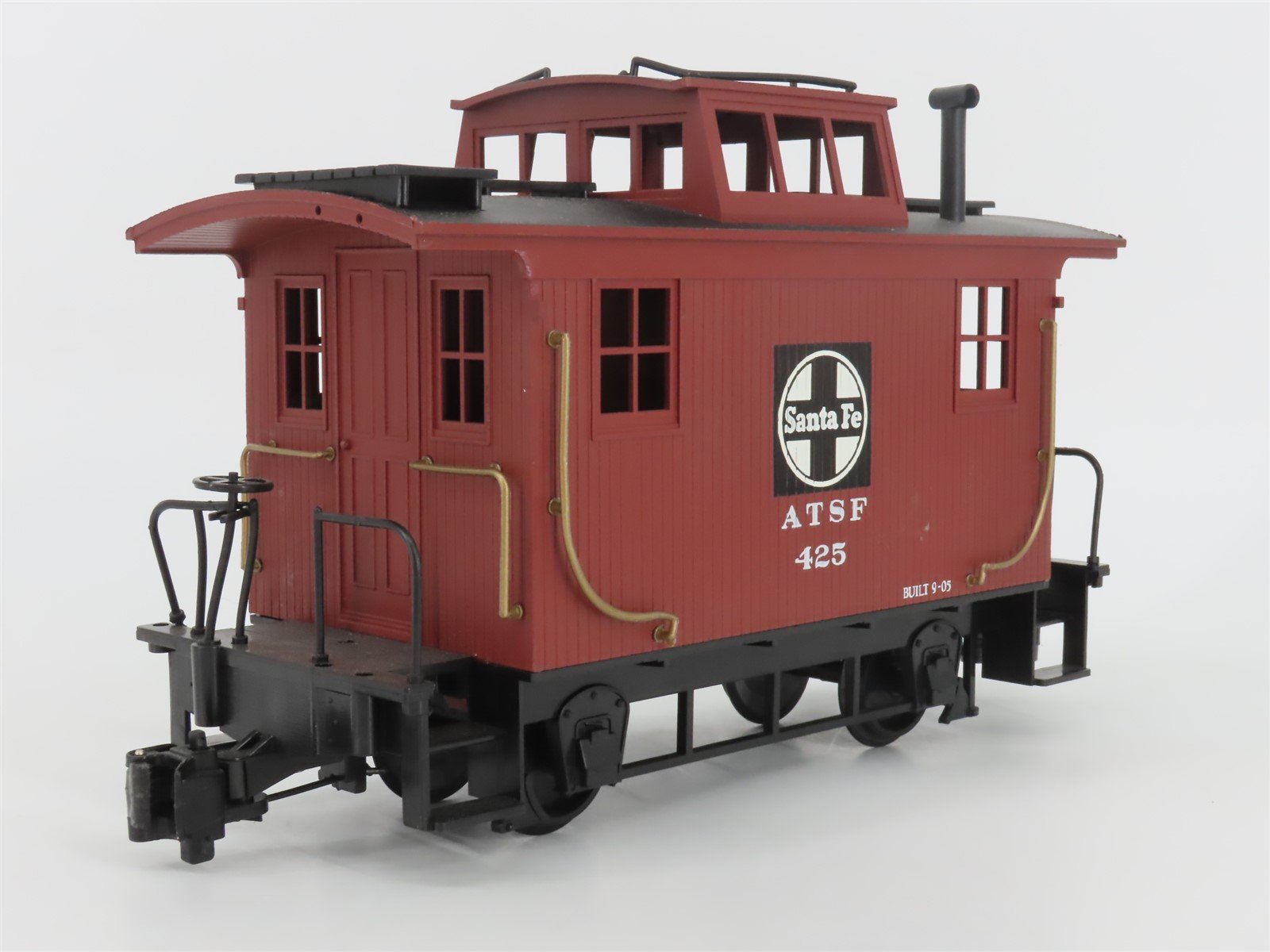 G Scale Bachmann Big Haulers ATSF Santa Fe Bobber Caboose #425