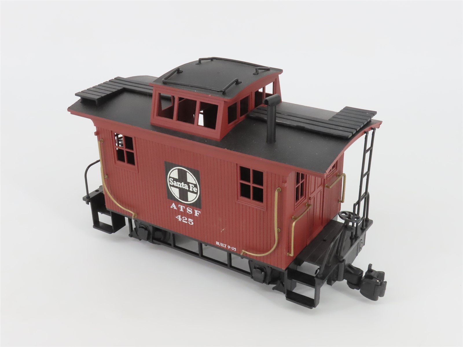 G Scale Bachmann Big Haulers ATSF Santa Fe Bobber Caboose #425