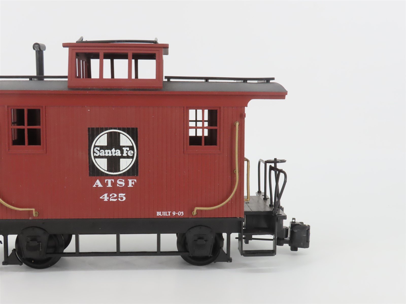 G Scale Bachmann Big Haulers ATSF Santa Fe Bobber Caboose #425