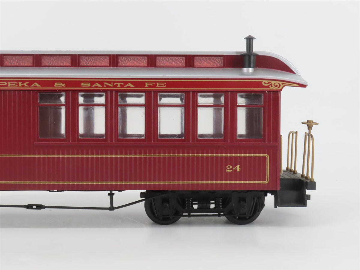 G Scale Bachmann ATSF Atchison Topeka Santa Fe Combine Passenger Car #24