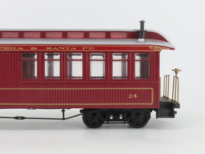 G Scale Bachmann ATSF Atchison Topeka Santa Fe Combine Passenger Car #24