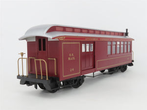 G Scale Bachmann ATSF Atchison Topeka Santa Fe Combine Passenger Car #24