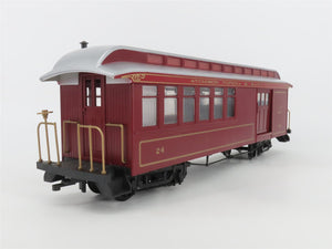 G Scale Bachmann ATSF Atchison Topeka Santa Fe Combine Passenger Car #24