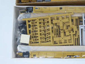LOT OF 5 HO Scale KITS Walthers TTX DTTX Double Stack Car Sets