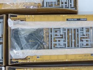 LOT OF 5 HO Scale KITS Walthers TTX DTTX Double Stack Car Sets