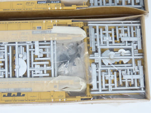 LOT OF 5 HO Scale KITS Walthers TTX DTTX Double Stack Car Sets