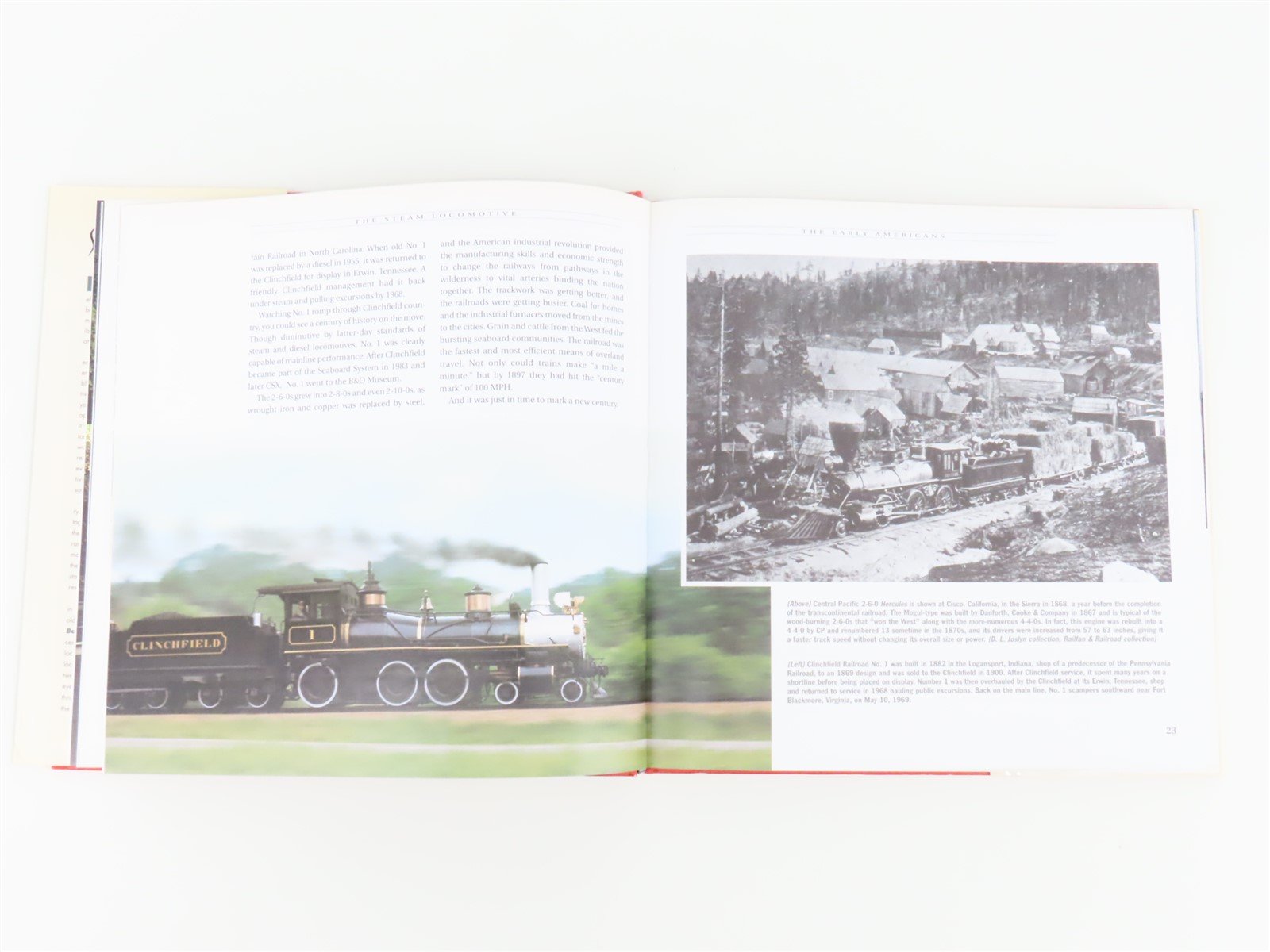 The Steam Locomotive A Century of North American Classics by Jim Boyd ©2000