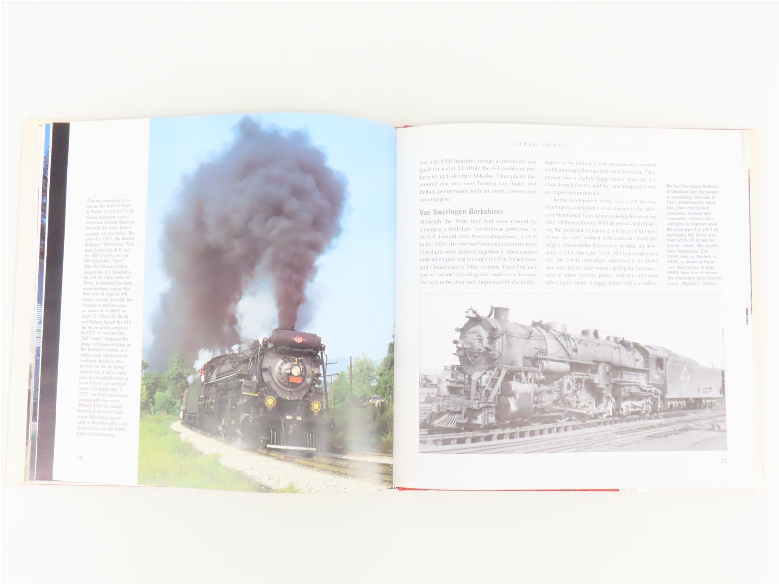 The Steam Locomotive A Century of North American Classics by Jim Boyd ©2000