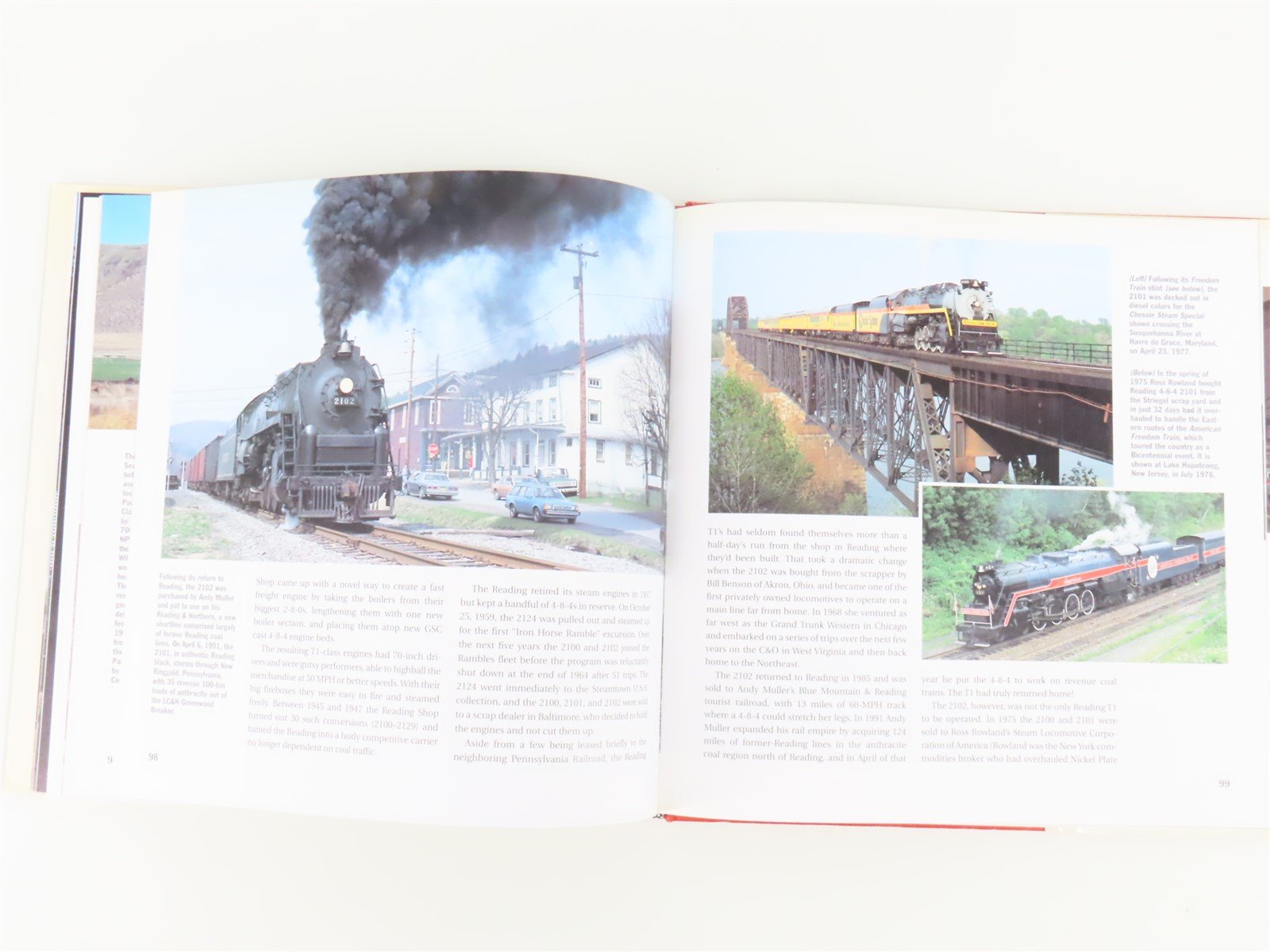 The Steam Locomotive A Century of North American Classics by Jim Boyd ©2000