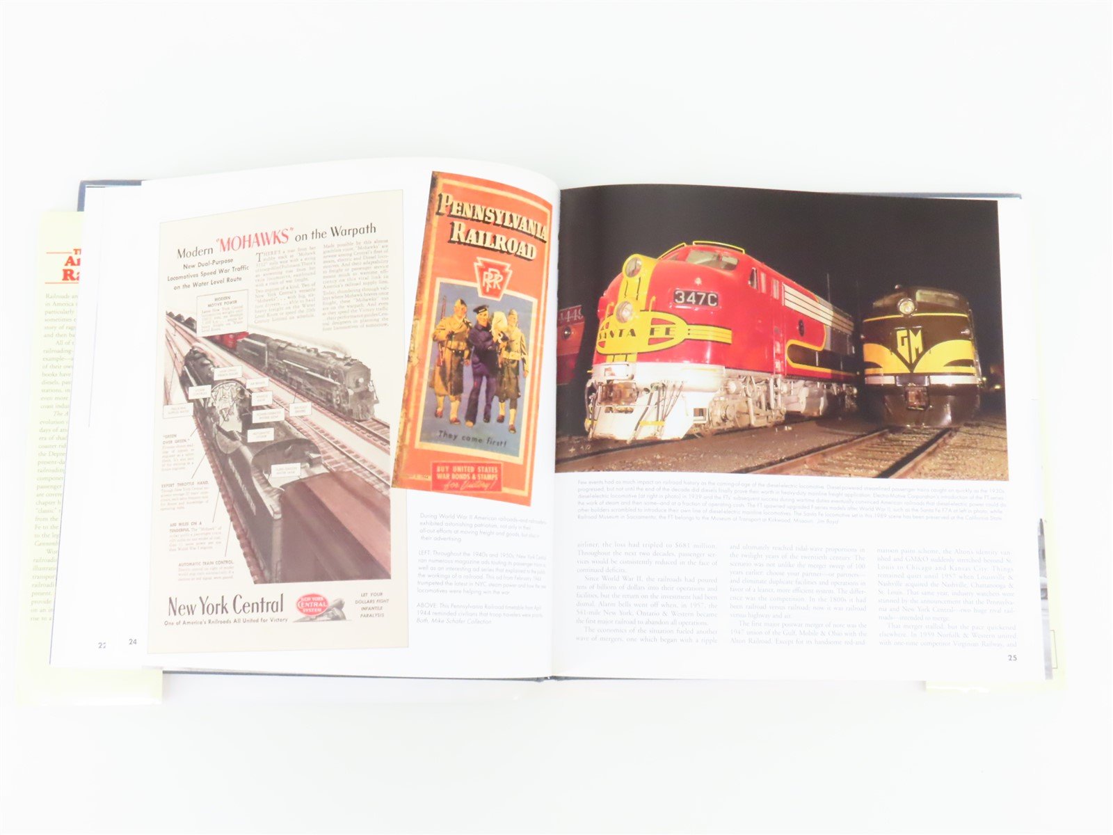 The American Railroad by Joe Welsh w/Jim Boyd & William F. Howes Jr. ©1999 HC Bk