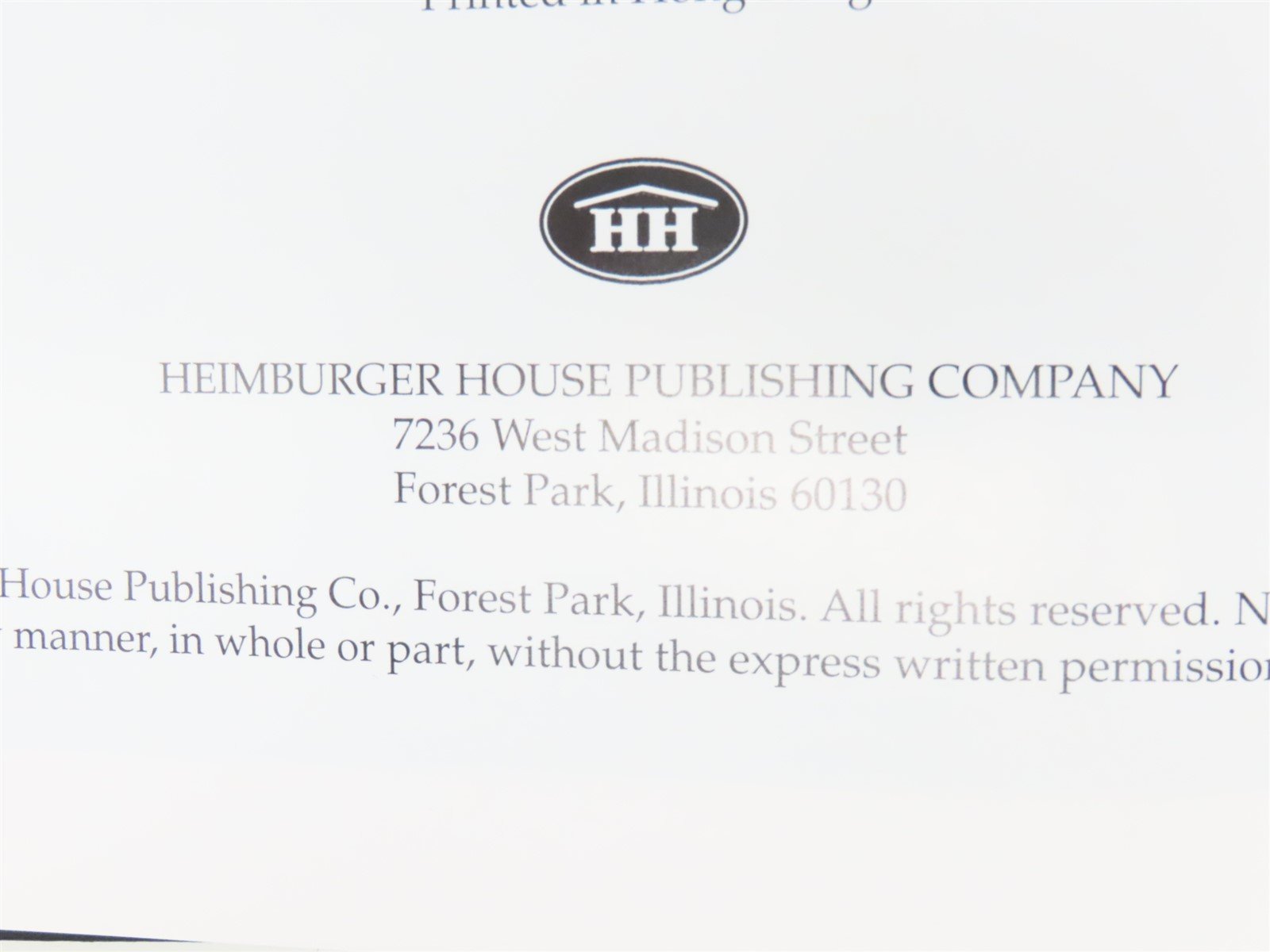 America's Rail Pictorial by Russ Porter ©2005 HC Book