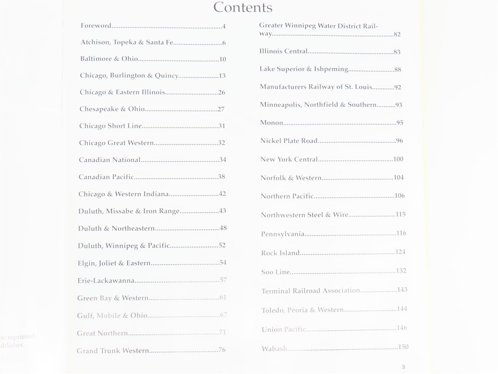 America's Rail Pictorial by Russ Porter ©2005 HC Book