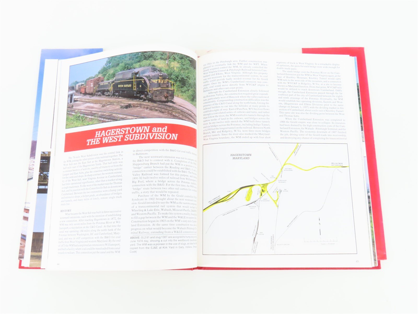 The Western Maryland Railway in the Diesel Era by Salamon and Hopkins ©1991 HC