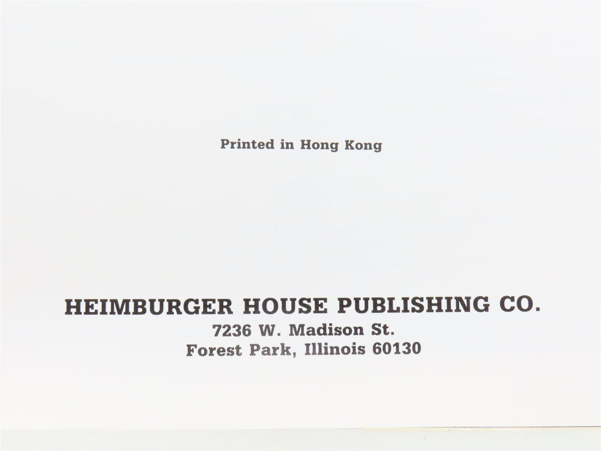 Trains of America by Donald J. Heimburger ©1989 HC Book
