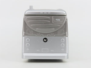 LA Metro Liner Articulated NABI Silver Plastic Bus #9200