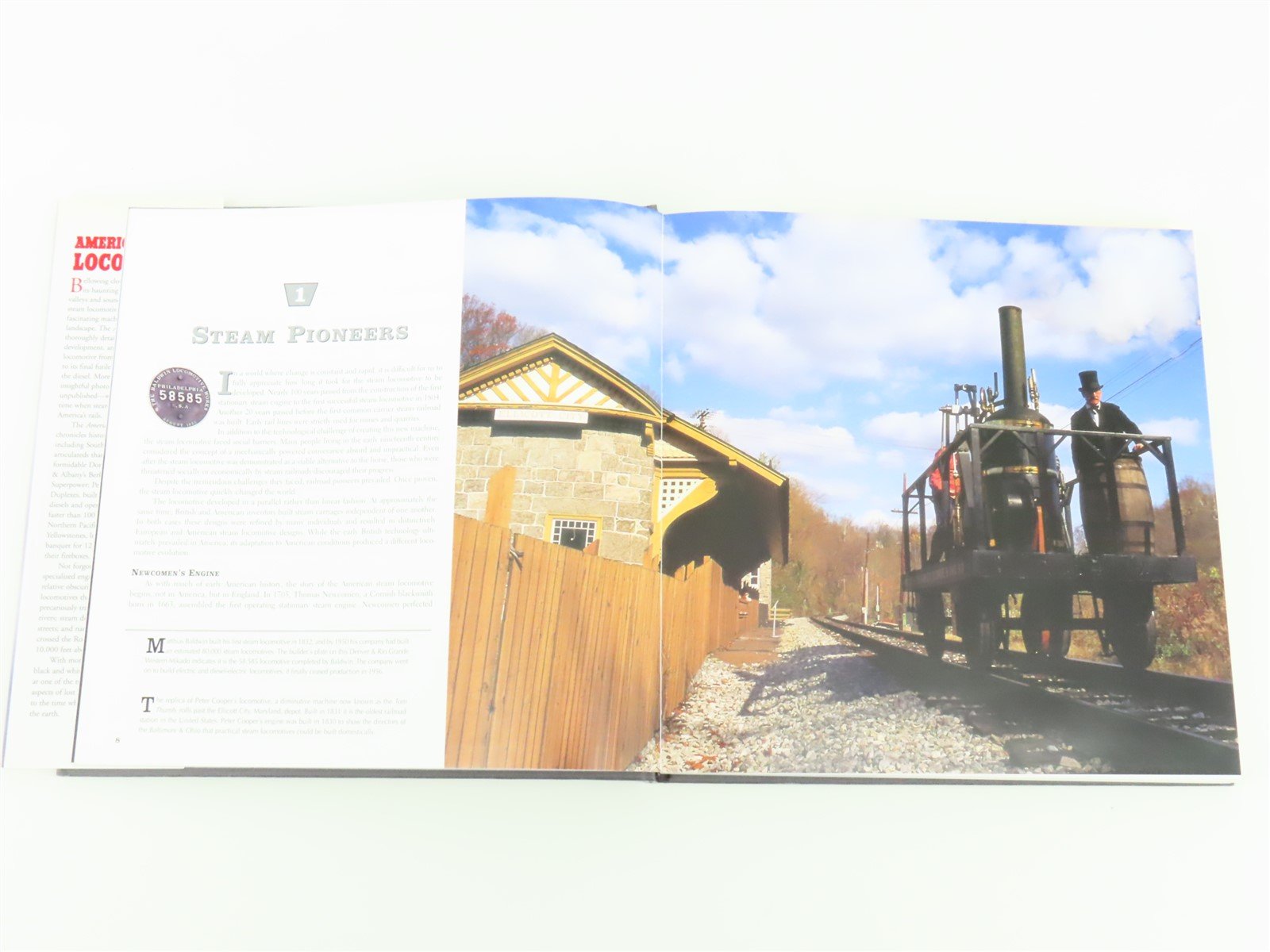 American Steam Locomotive by Brian Solomon ©1998 HC Book