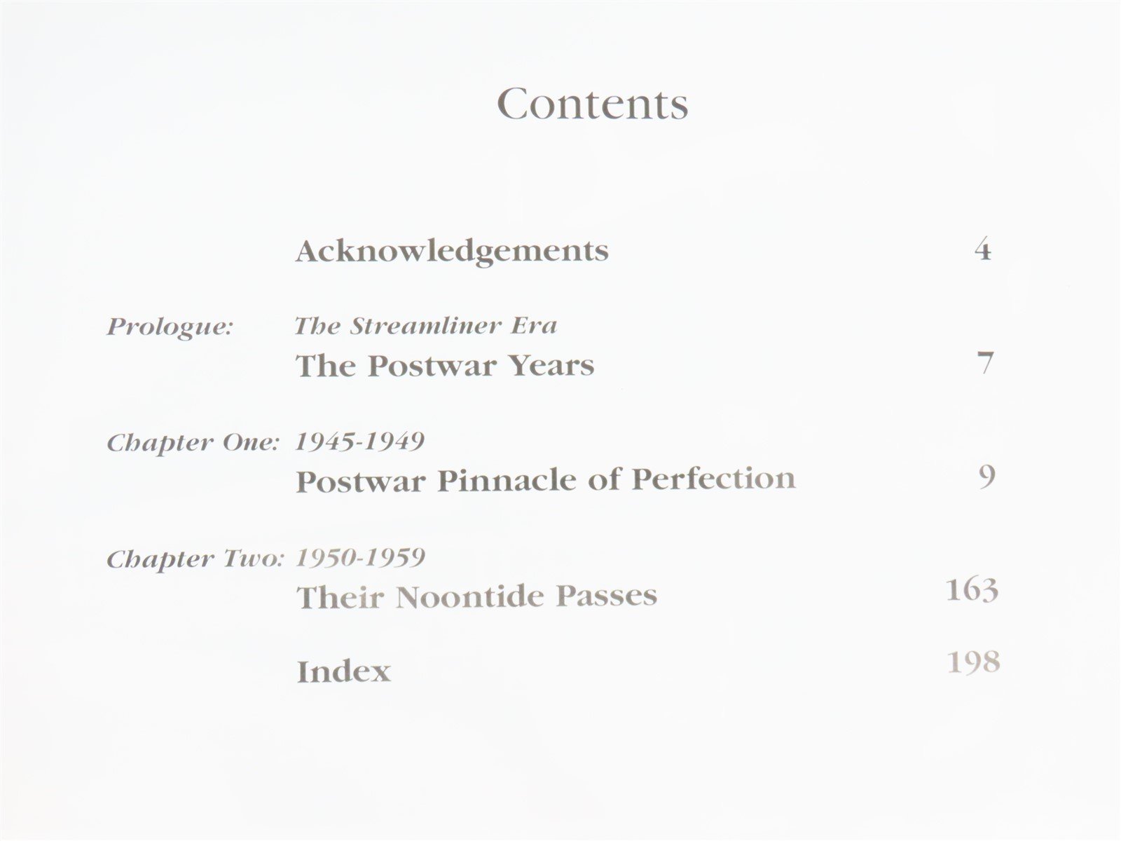 The American Streamliner Postwar Years by Donald J. Heimburger & C. Byron ©2001