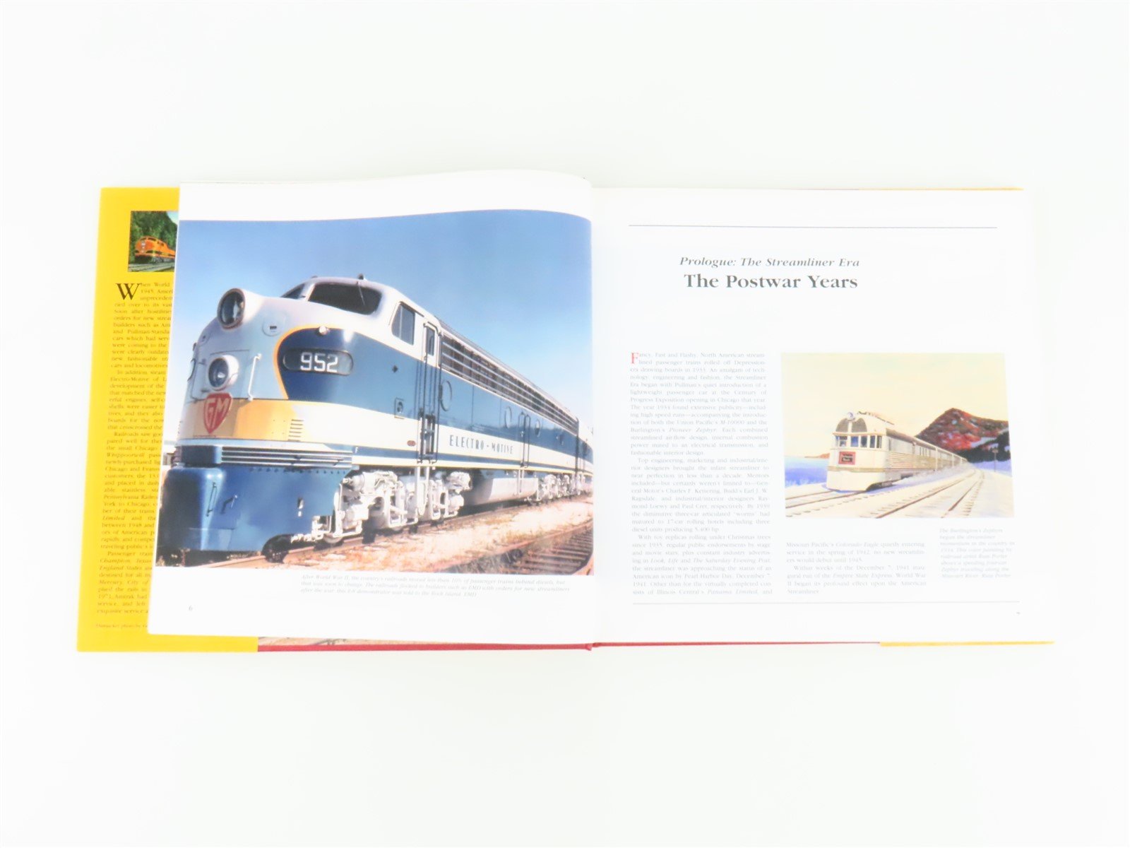 The American Streamliner Postwar Years by Donald J. Heimburger & C. Byron ©2001
