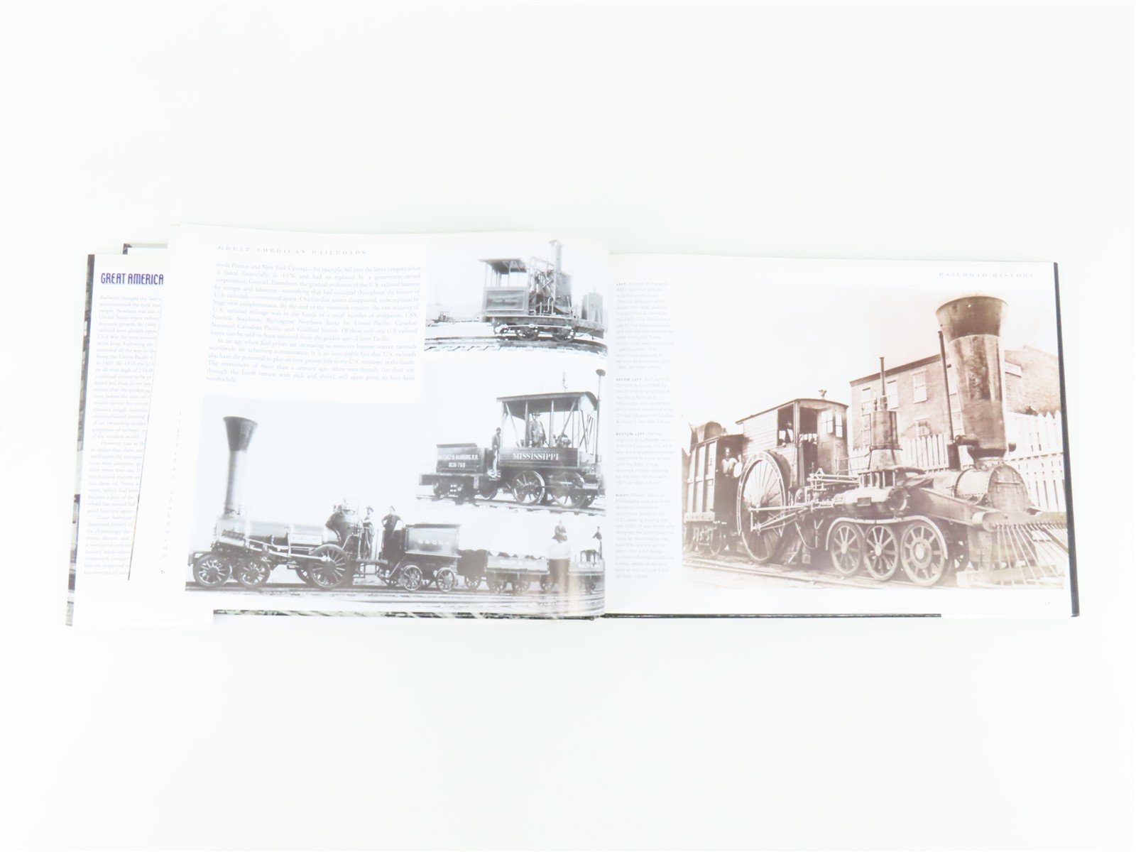 Great American Railroads by Michael Swift ©2006 HC Book