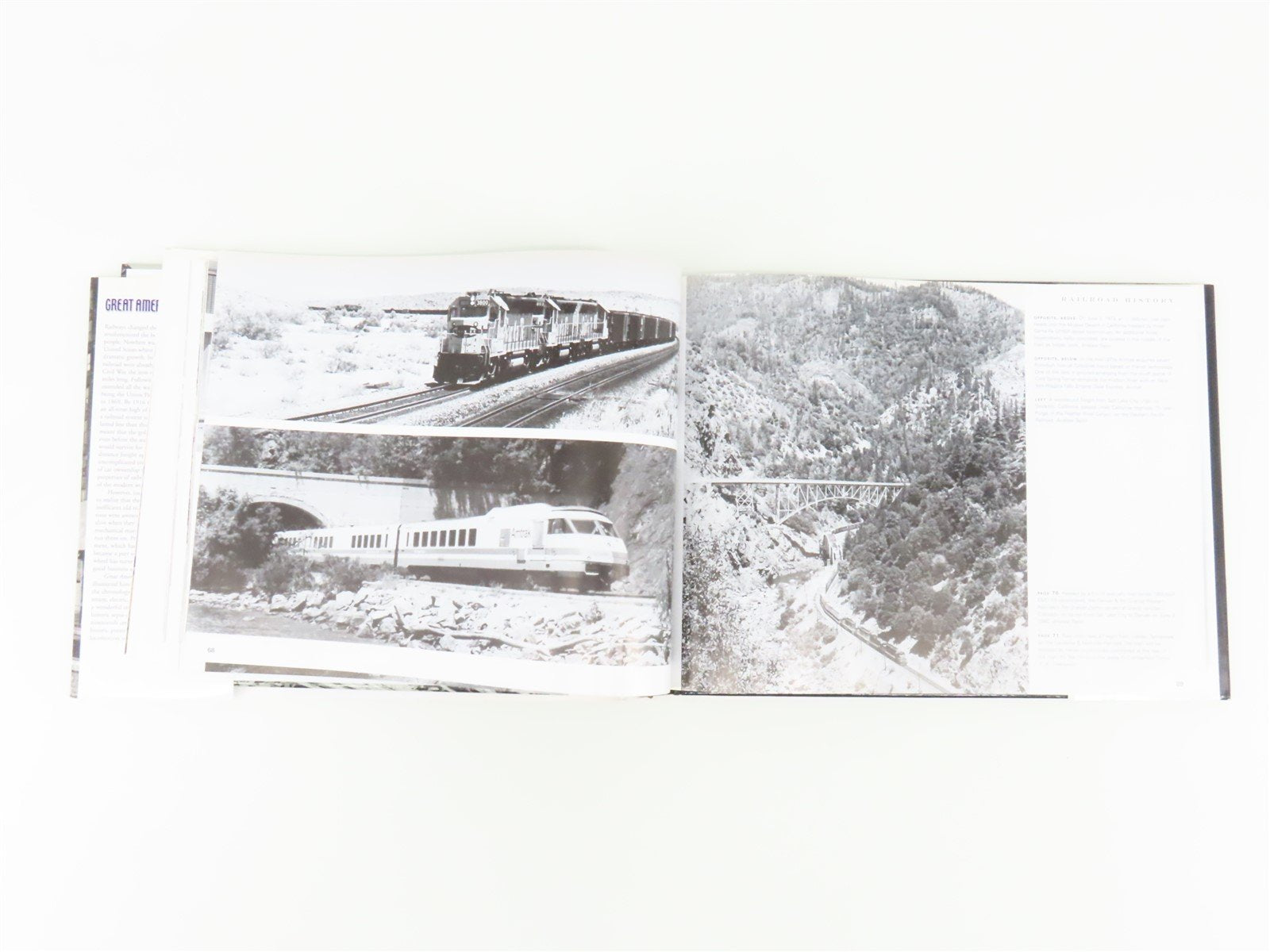 Great American Railroads by Michael Swift ©2006 HC Book