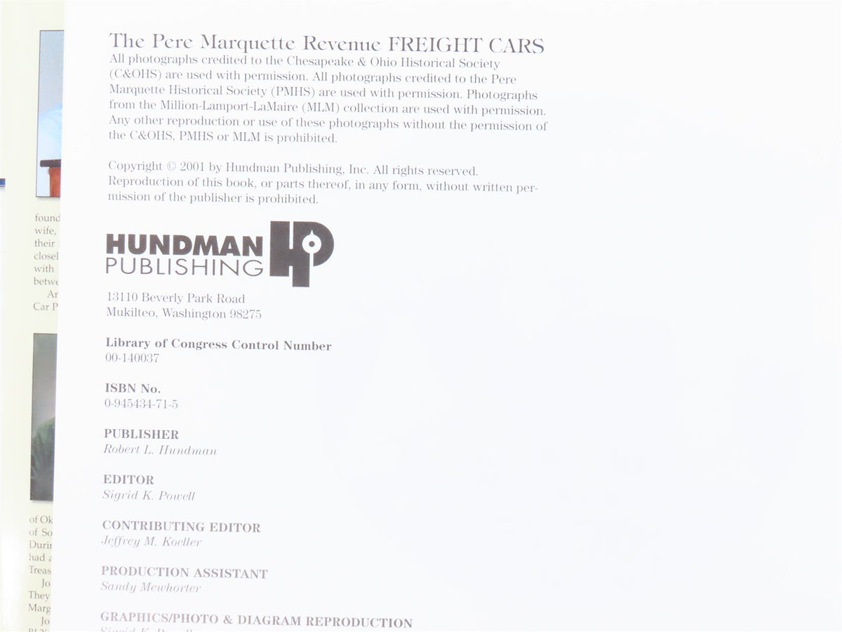 Pere Marquette Revenue Freight Cars by Arthur B. Million &amp; John C. Paton ©2001