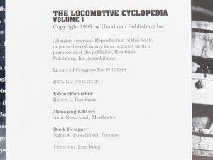 The Locomotive Cyclopedia Vol 1 by Editors of Mainline Modeler Magazine ©1998