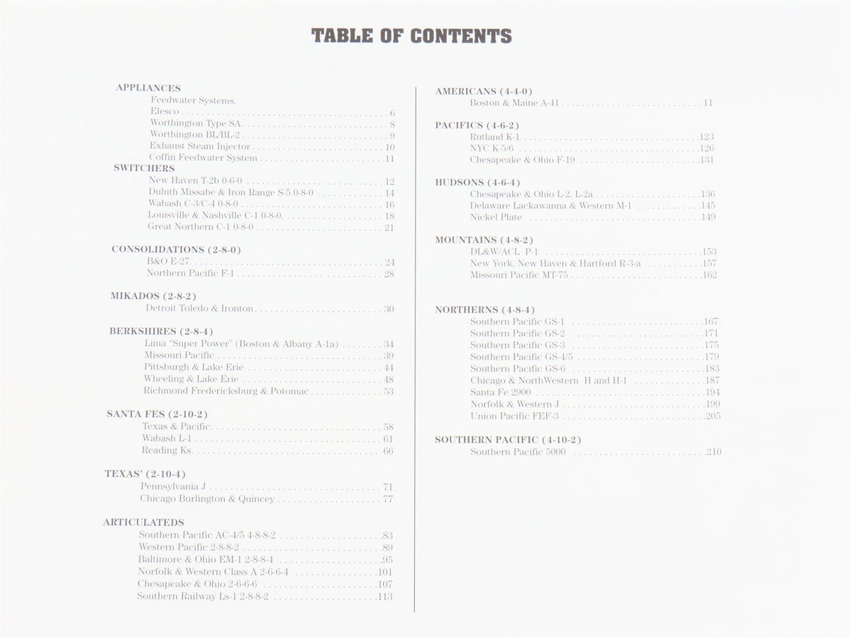 The Locomotive Cyclopedia Vol 1 by Editors of Mainline Modeler Magazine ©1998