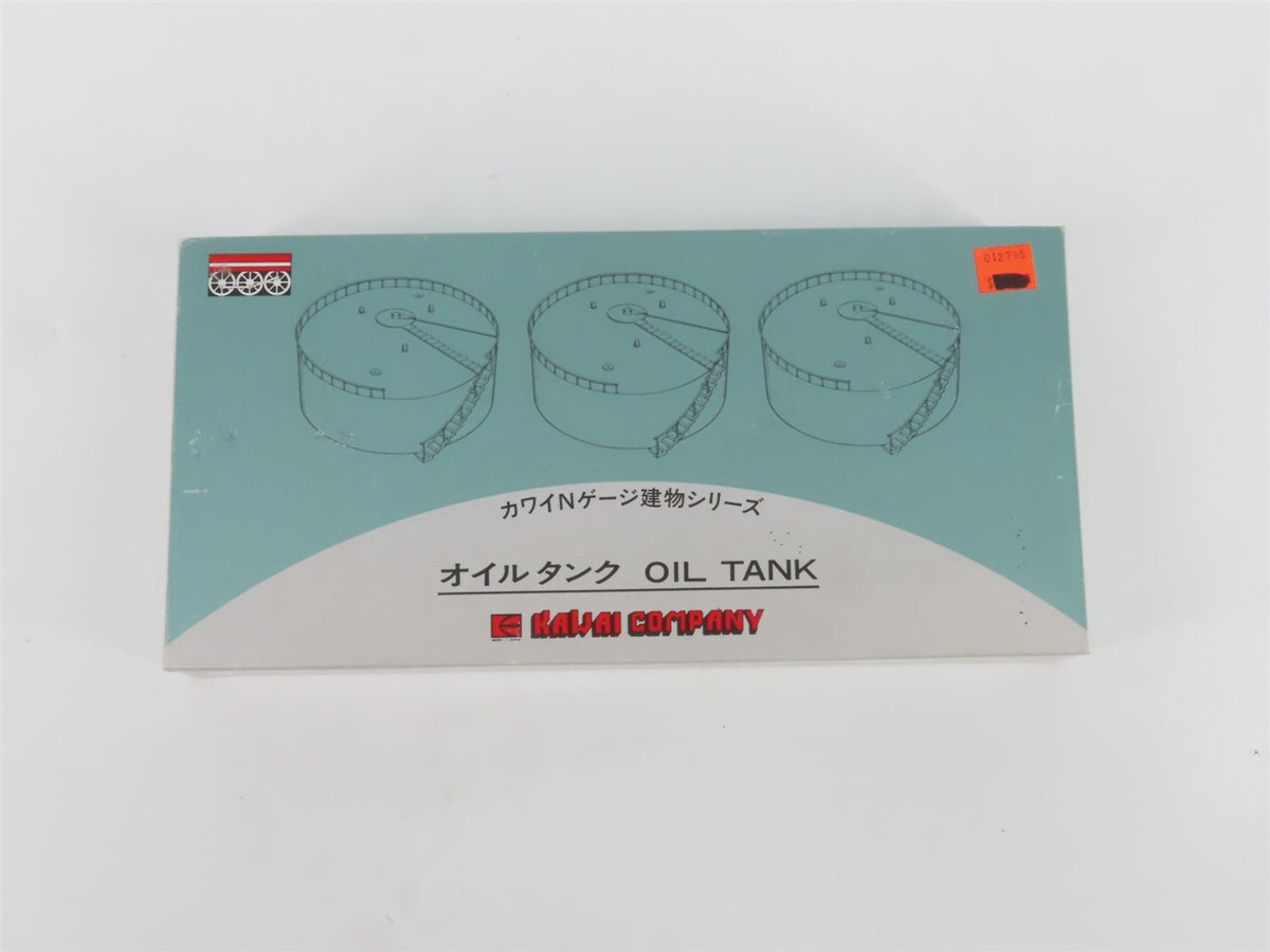N 1/160 Scale Kawai Company Kit 66-1500 Oil Tank 3-Pieces (White)