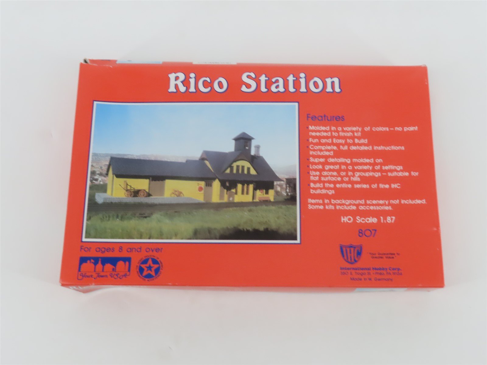 HO 1/87 Scale IHC Your Town U.S.A. Kit 807 Rico Station