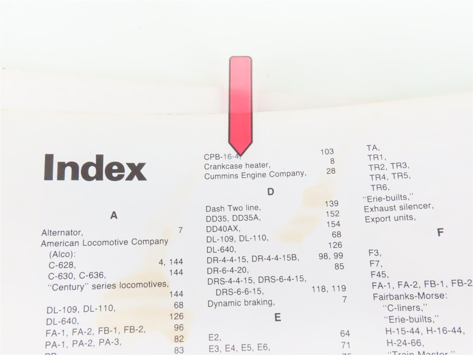 Diesel Locomotives Model Railroader Cyclopedia V. 2 by Bob Hayden ©1980 SC Book