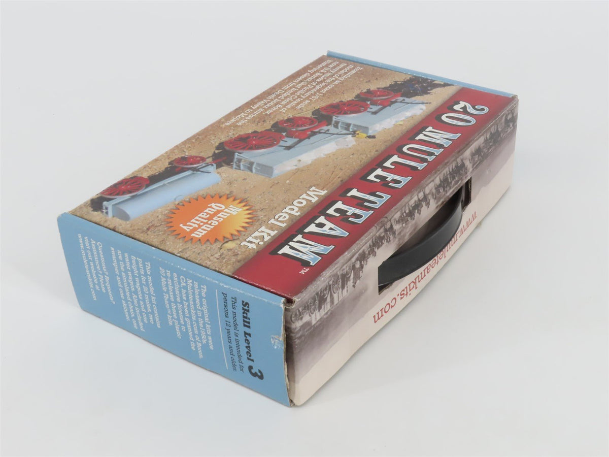 S 1/67 Scale 20 Mule Team Museum Quality Plastic Model Skill Level 3 Kit