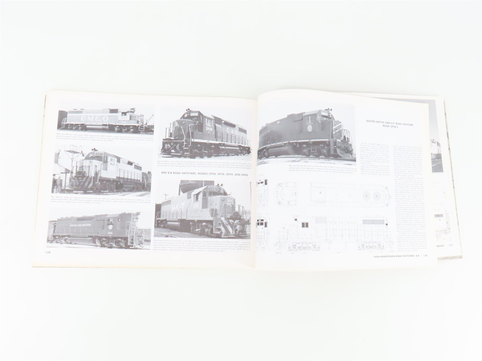 Diesel Locomotives Model Railroader Cyclopedia V. 2 by Bob Hayden ©1980 SC Book