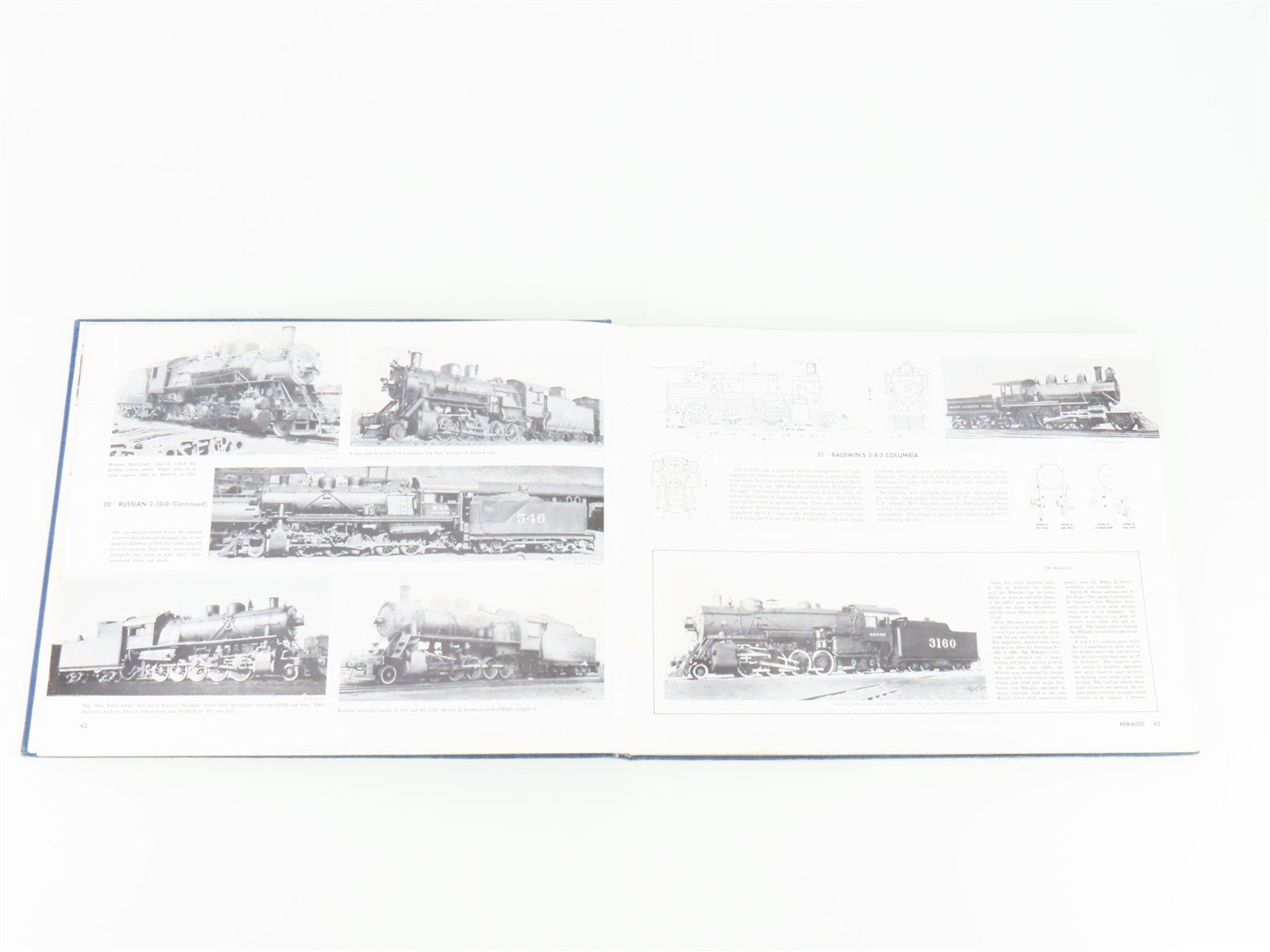 Steam Locomotives Model Railroader Cyclopedia V. 1 by L. Westcott ©1960 HC Book