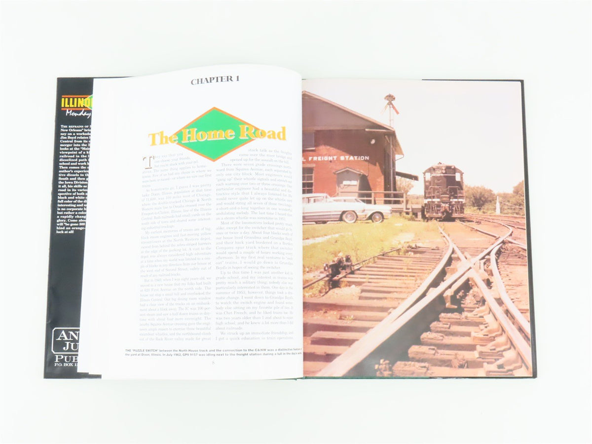 Illinois Central Monday Mornin&#39; Rails by Jim Boyd ©1994 HC Book