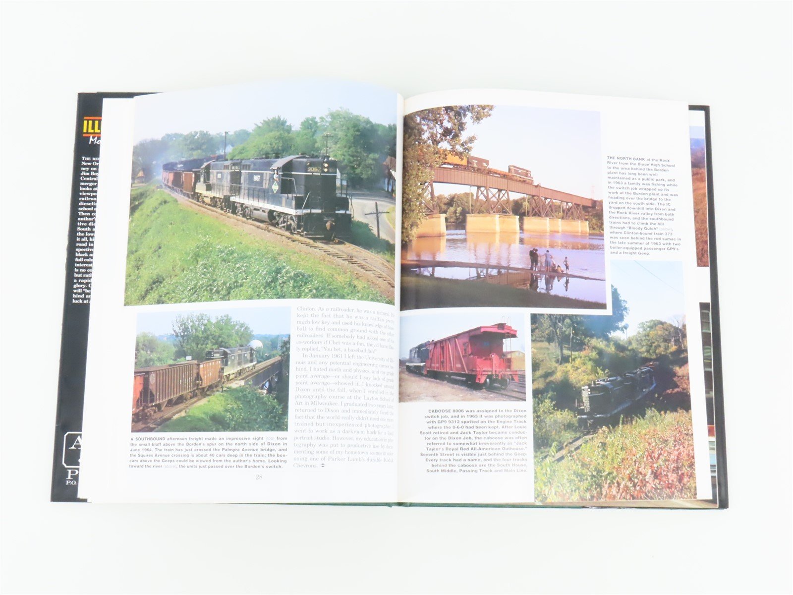 Illinois Central Monday Mornin' Rails by Jim Boyd ©1994 HC Book