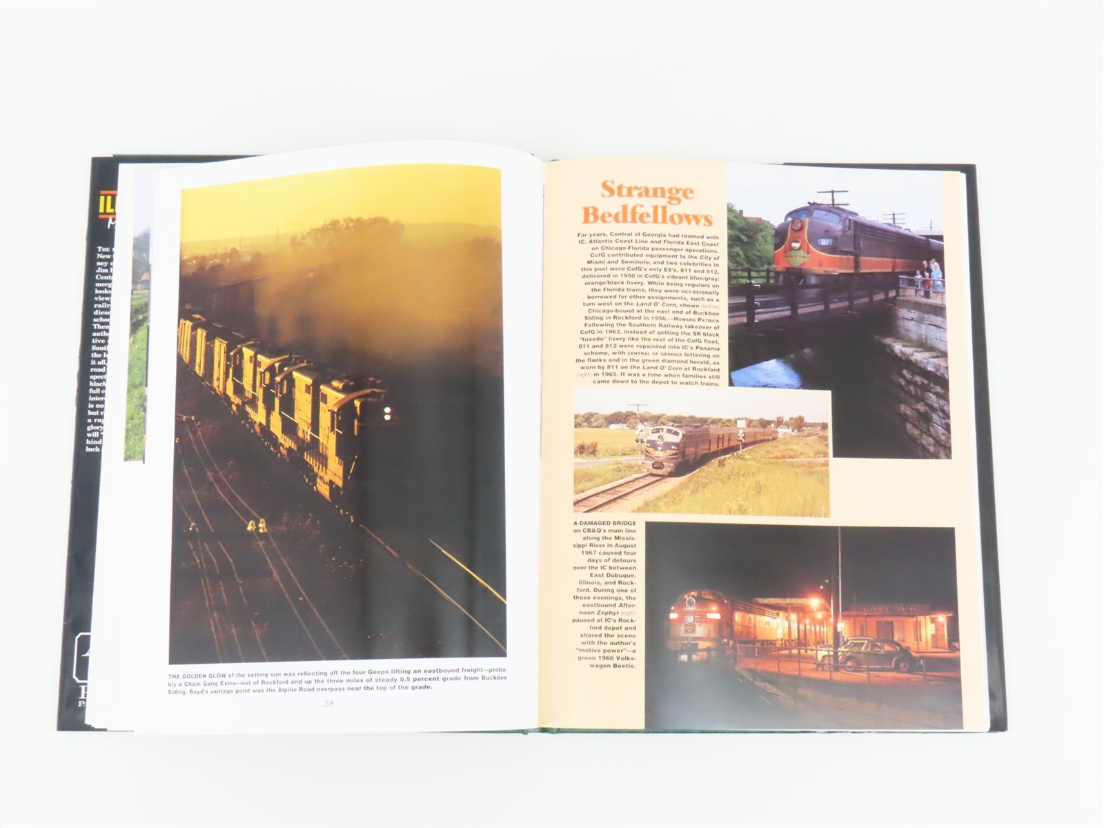 Illinois Central Monday Mornin' Rails by Jim Boyd ©1994 HC Book