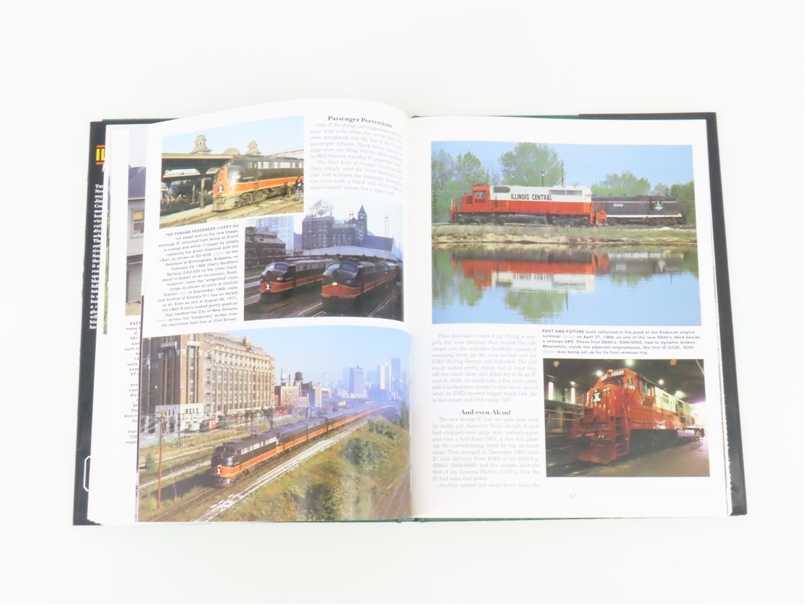 Illinois Central Monday Mornin' Rails by Jim Boyd ©1994 HC Book