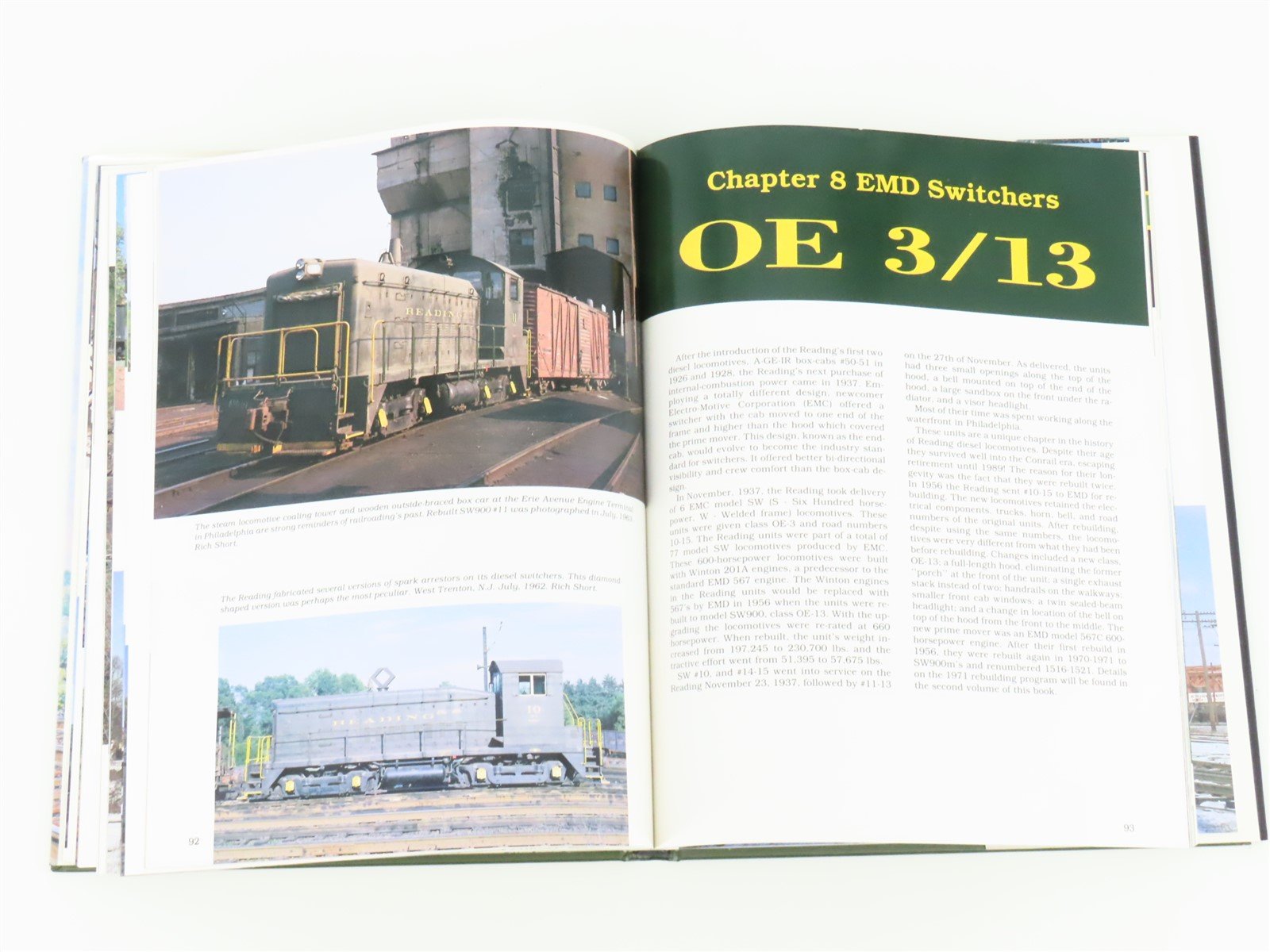 Reading Diesels Volume 1 The First Generation by Dale W. Woodland ©1991 HC Book