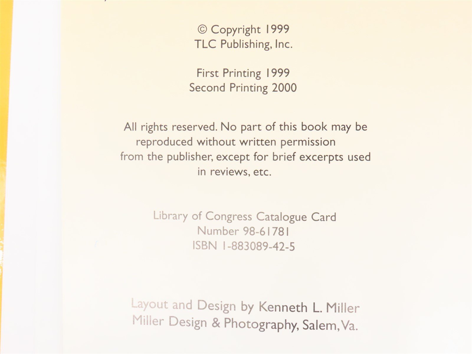 Chessie System Diesel Locomotives by Jerry Doyle ©1999 HC Book