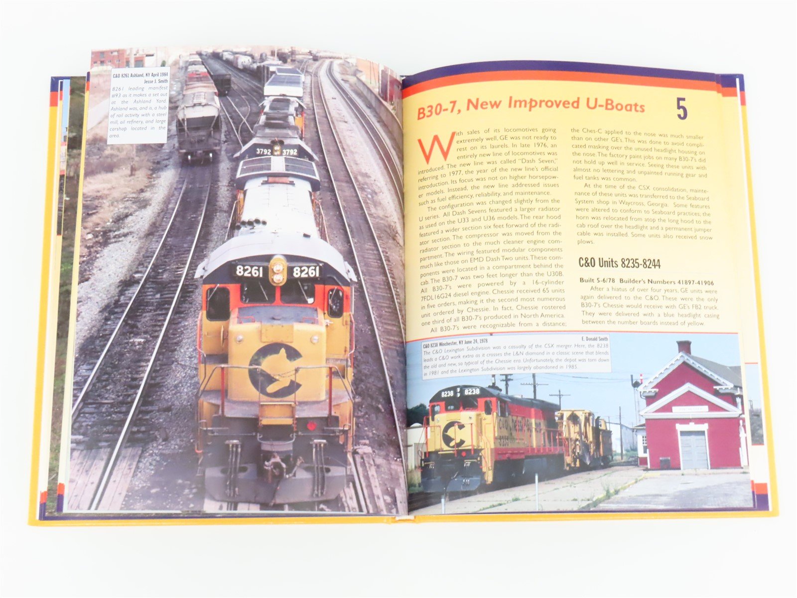 Chessie System Diesel Locomotives by Jerry Doyle ©1999 HC Book