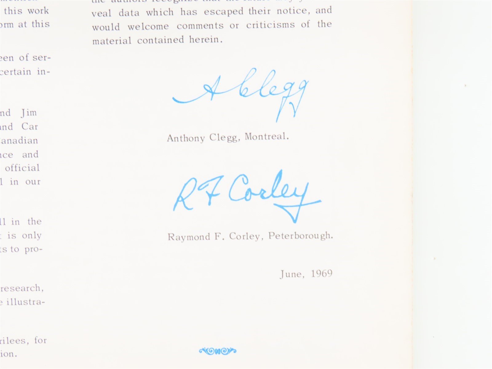 Canadian National Steam Power by Clegg and Corley ©1969 HC Book - SIGNED