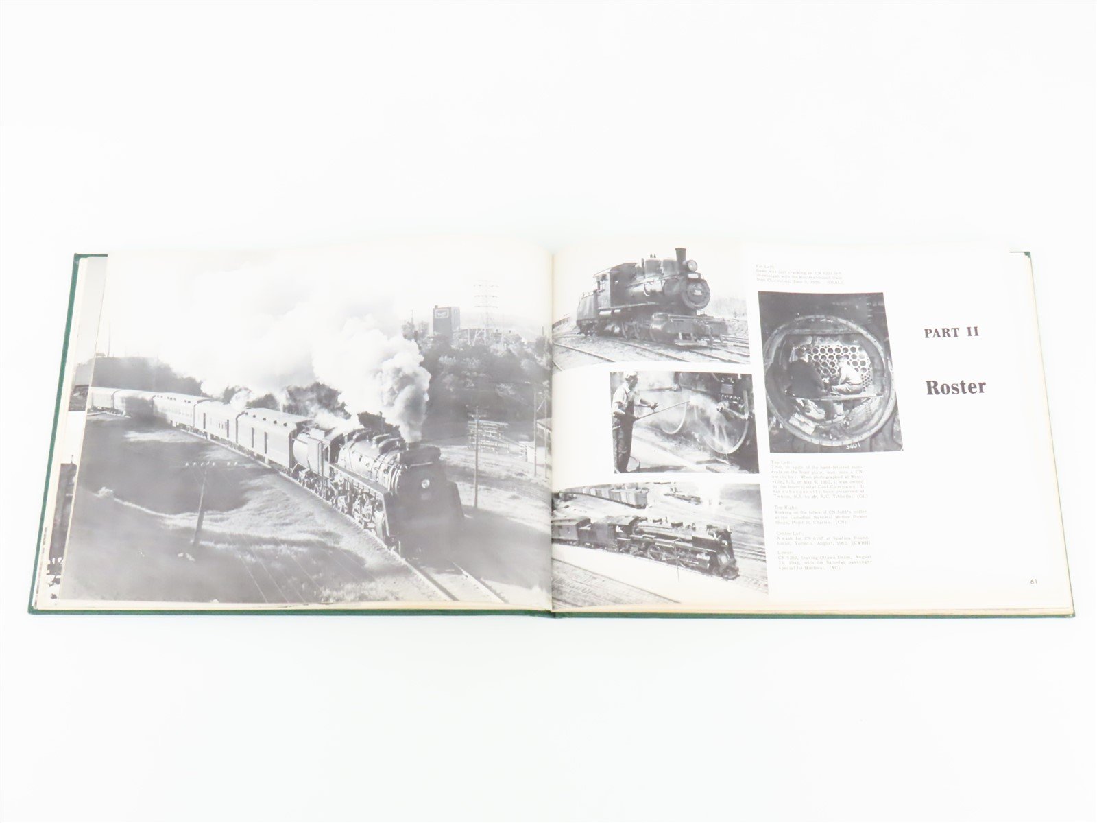 Canadian National Steam Power by Clegg and Corley ©1969 HC Book - SIGNED