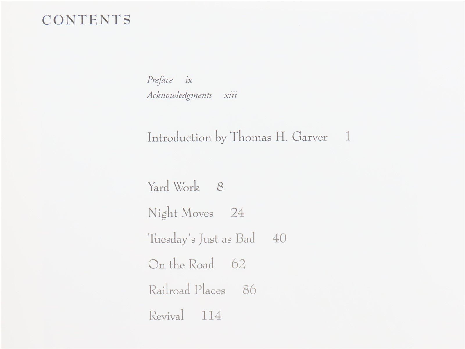 In the Traces Railroad Paintings of Ted Rose by Ted Rose ©2000 HC Book