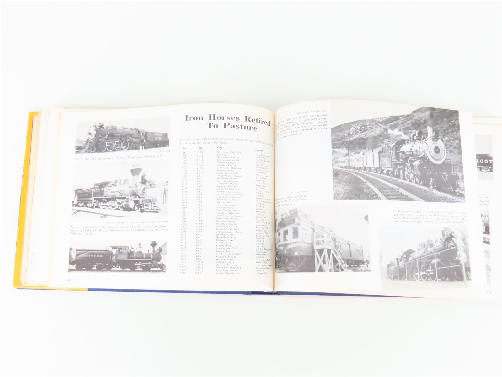 Iron Horses of the Santa Fe Trail by E.D. Worley ©1965